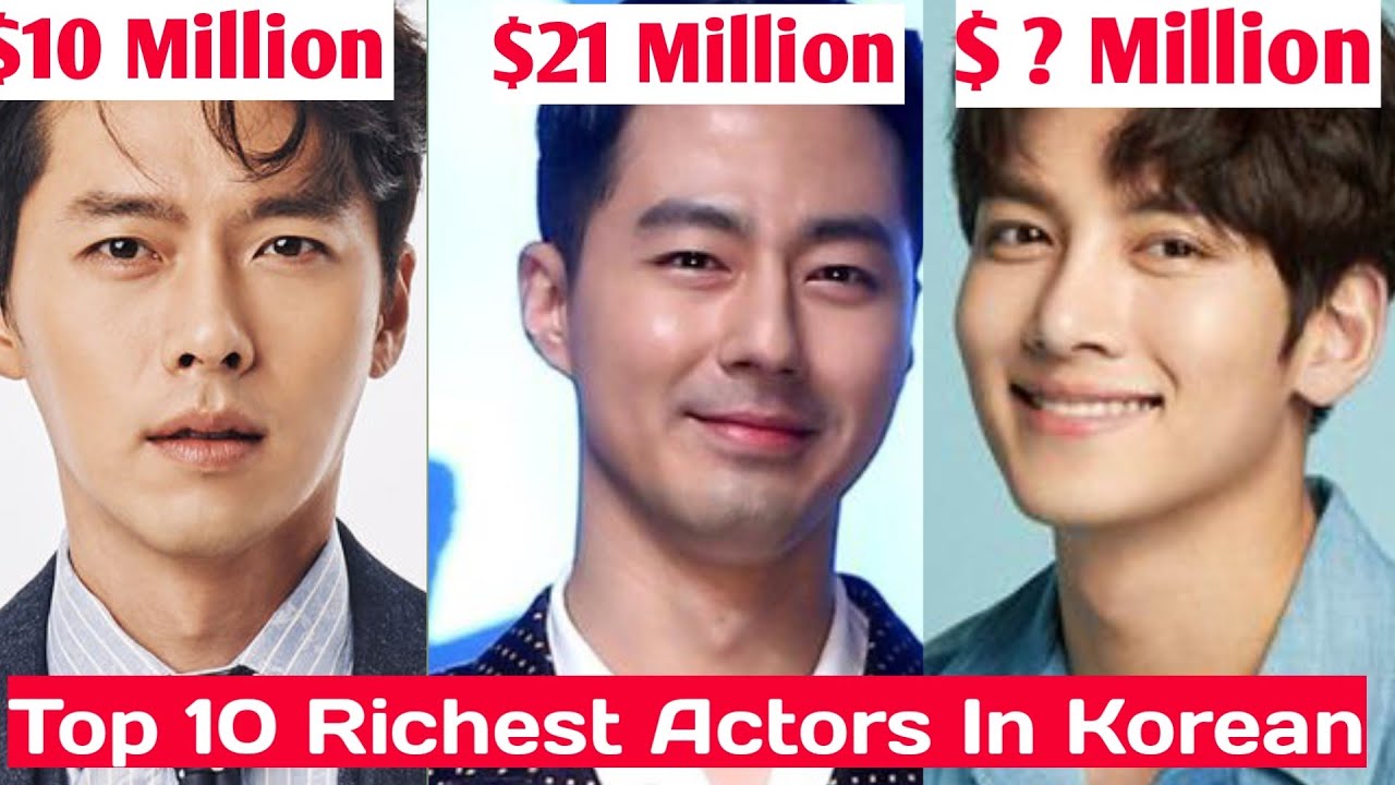 Top 10 Richest Korean Actors