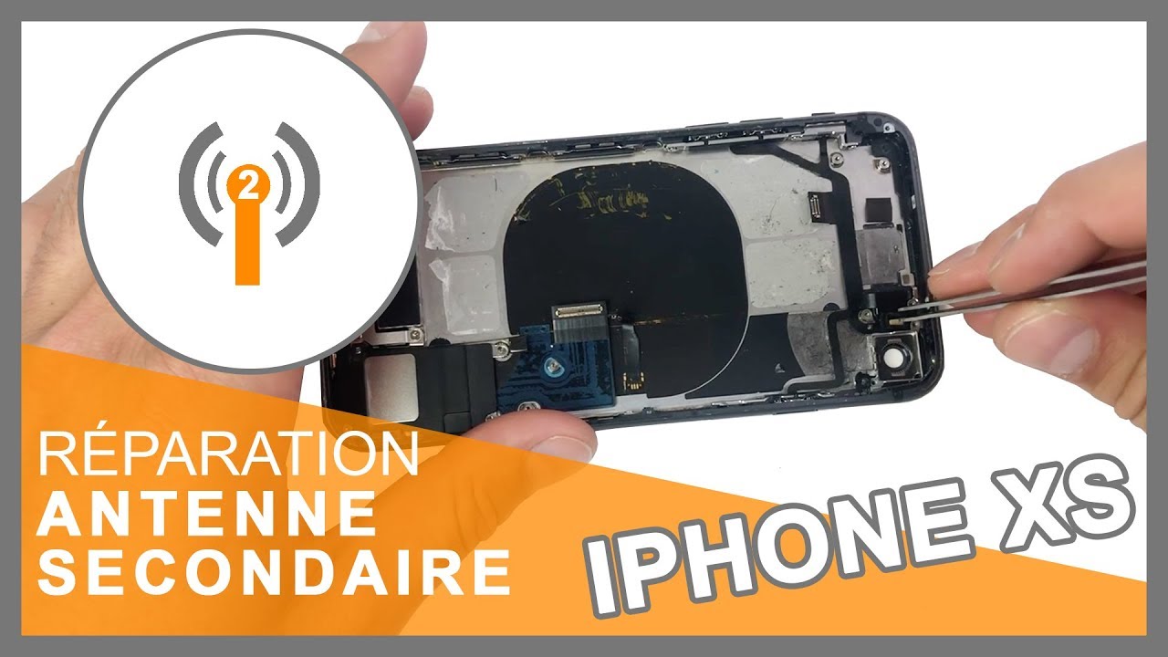Réparation Antenne secondaire iPhone XS