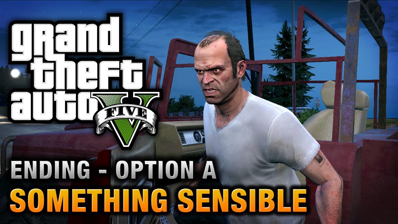 GTA 5 - Ending A / Final Mission #1 - Something Sensible (Trevor)