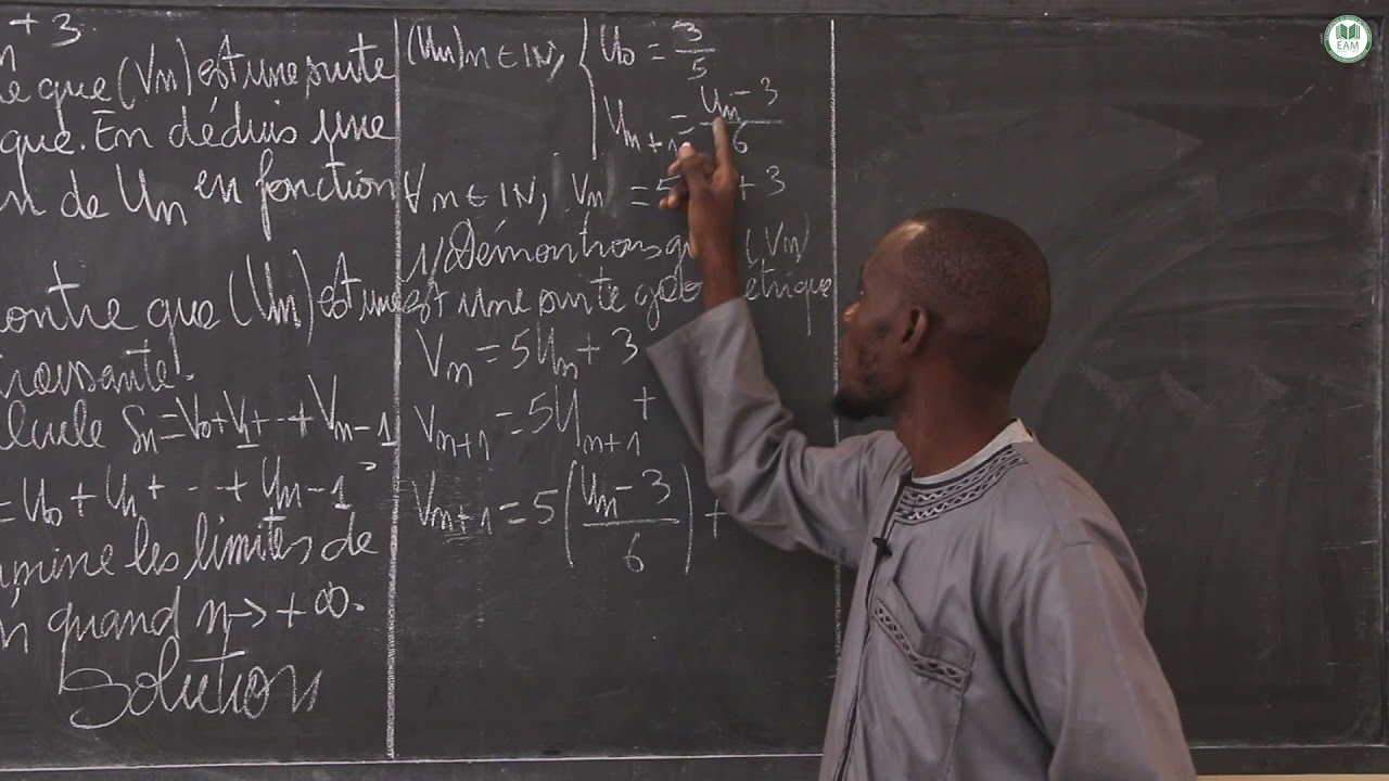 Correction Bac Terminale science-eco : Mathématique session 2020/Mr Alassane Koné
