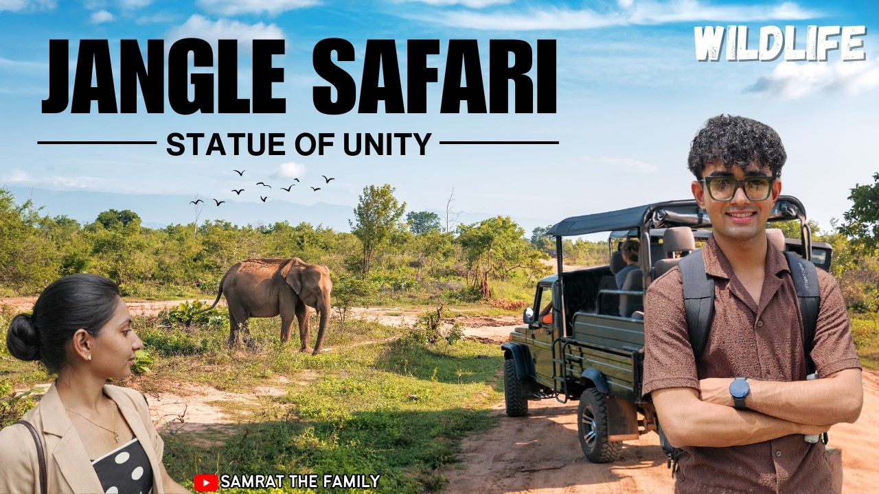 Ekta Nagar Jungle Safari Full Tour 2026 | Statue of Unity Safari Park | Reptile, Birds & Monkey Zone