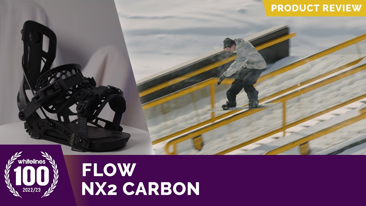 Обзор креплений для сноуборда Flow NX2 Carbon 2023