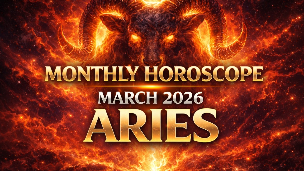 Aries Rising March 2026 Horoscope 🌑 The Virgo Lunar Eclipse & Astrological New Year