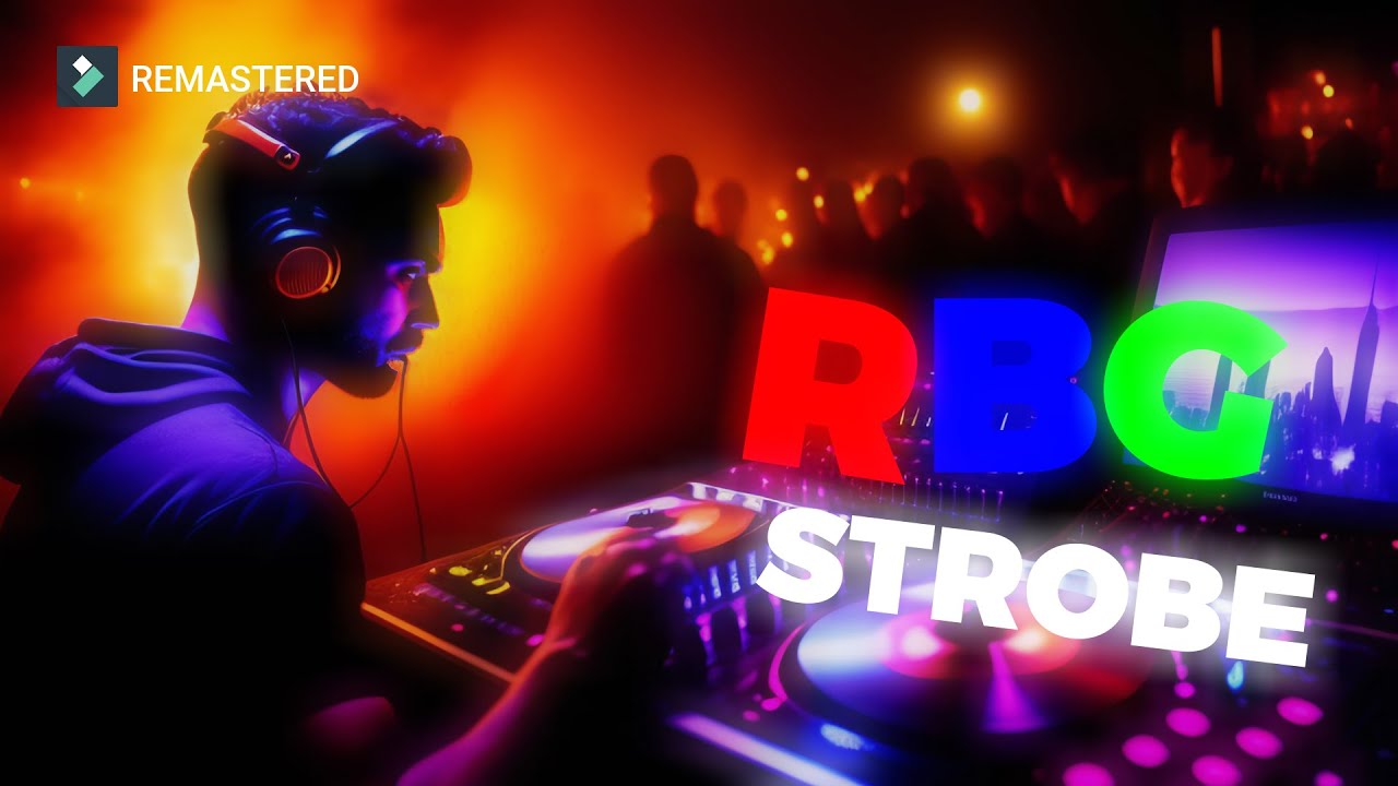 RBG STROBE EFFECT - Video editing Tutorial