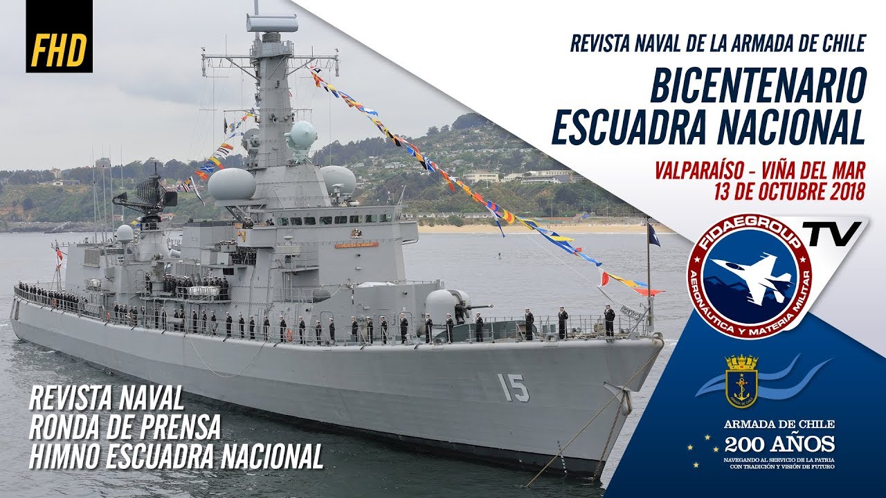 Revista Naval Chile 2018 de la Escuadra Nacional en sus 200 años