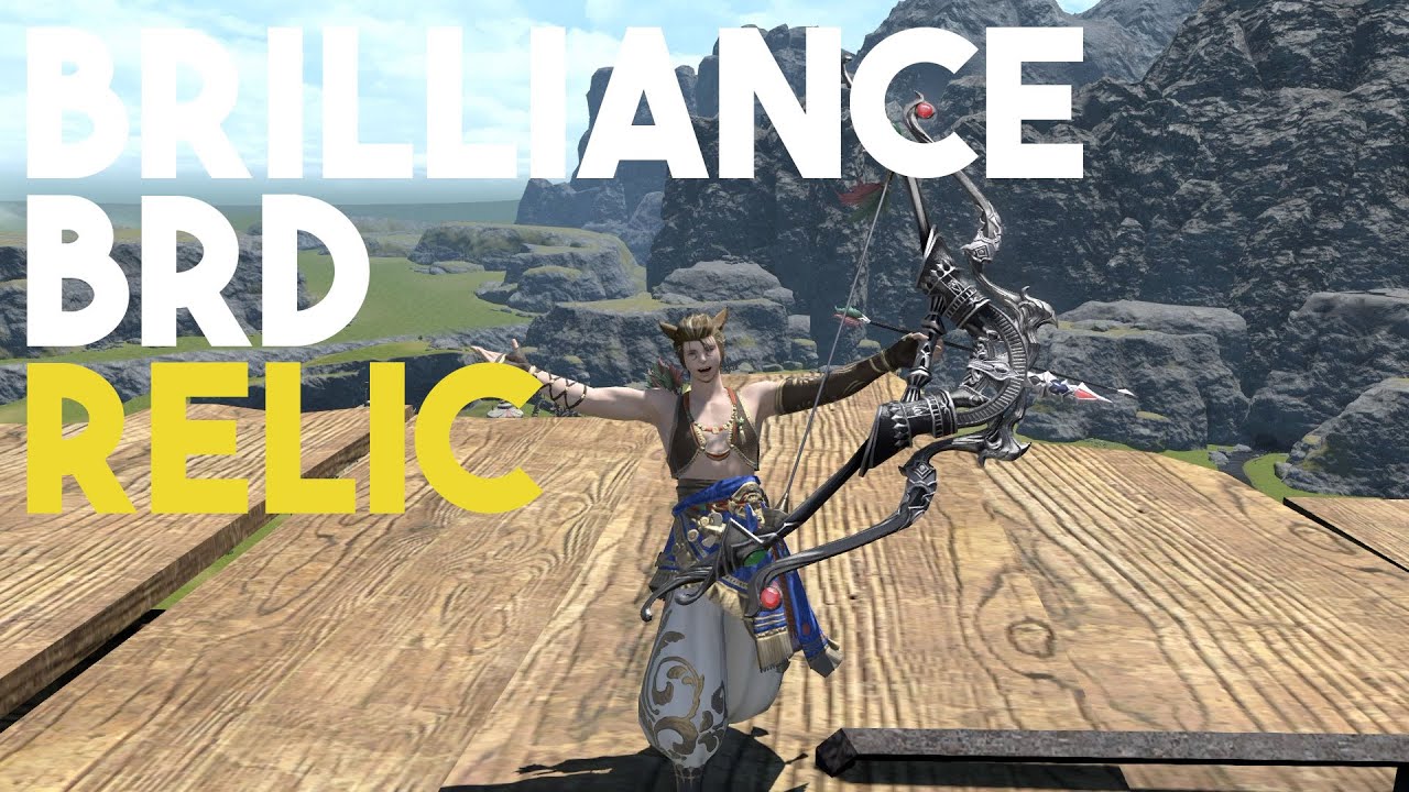 FFXIV Brilliance Bard Relic Weapon