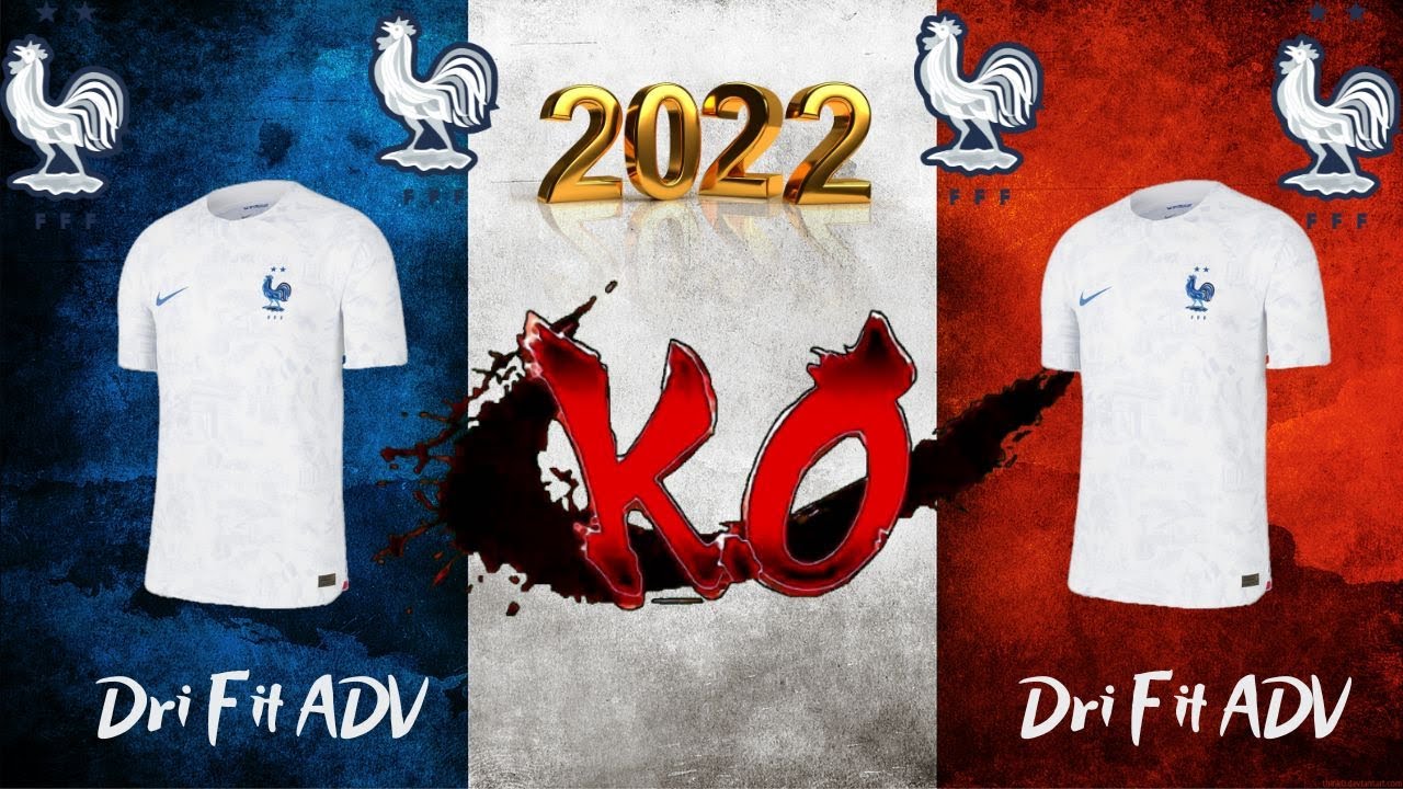 Unboxing comparatif Maillot FFF France Away 22-23 Player Issue Dri Fit ADV Vrai v Fake