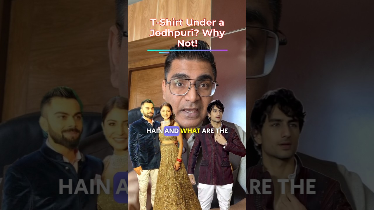 What to wear INSIDE Jodhpuri Bandhgala 🤔The coat effective technique 👍