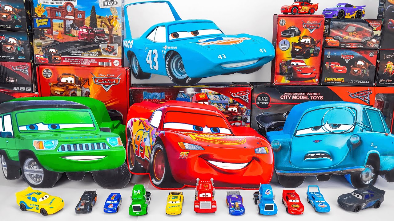 Disney Pixar Cars Unboxing Review | Lightning McQueen, Mack, Doc Hudson, Chick Hicks, Snot Rod