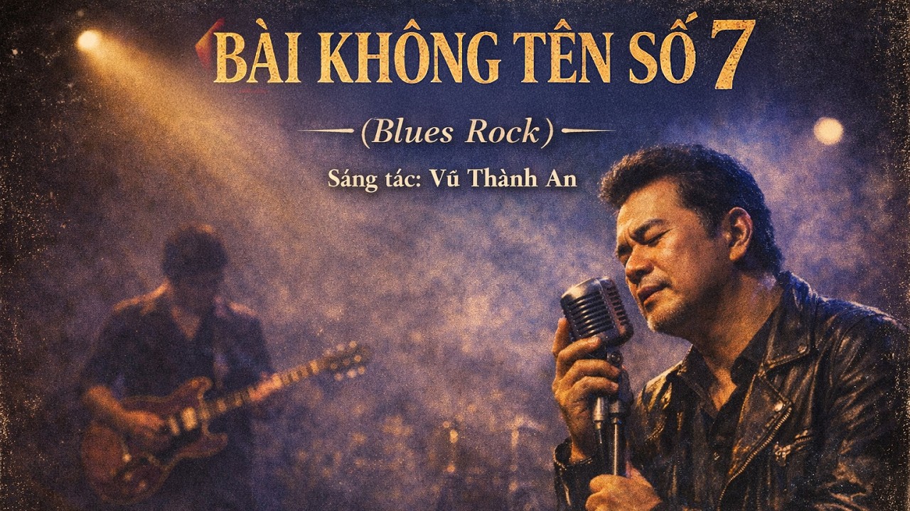 QUÁ TUYỆT!!! BÀI KHÔNG TÊN SỐ 7 (st Vũ Thành An) | Giai Điệu Blues Rock say đắm nồng nàn #hoiucmusic