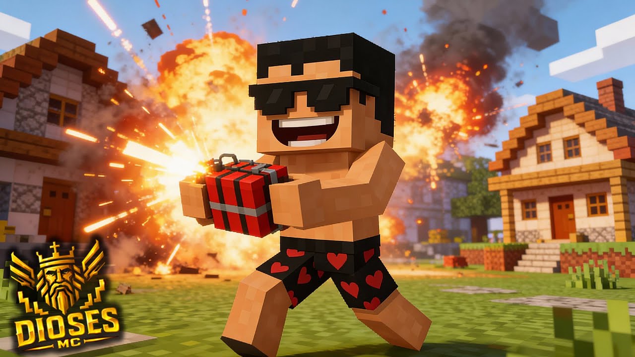 EXPLOTANDO CASAS Y CREANDO EL LABORATORIO! | LA ISLA DEL PECADO EN DIOSES MC #10