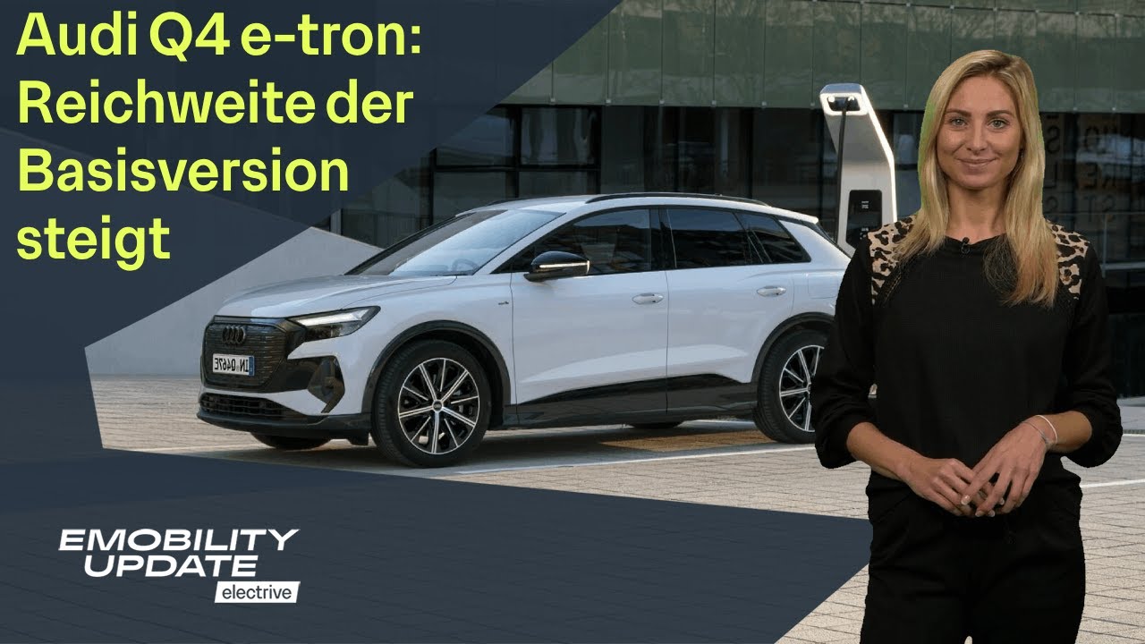 Audi launcht neue Basisversion des Q4 e-tron mit mehr Reichweite – eMobility Update