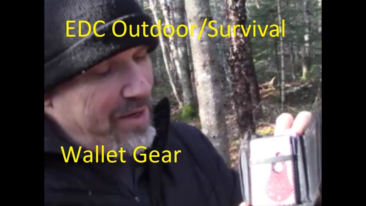 EDC OUTDOOR / SURVIVAL WALLET GEAR