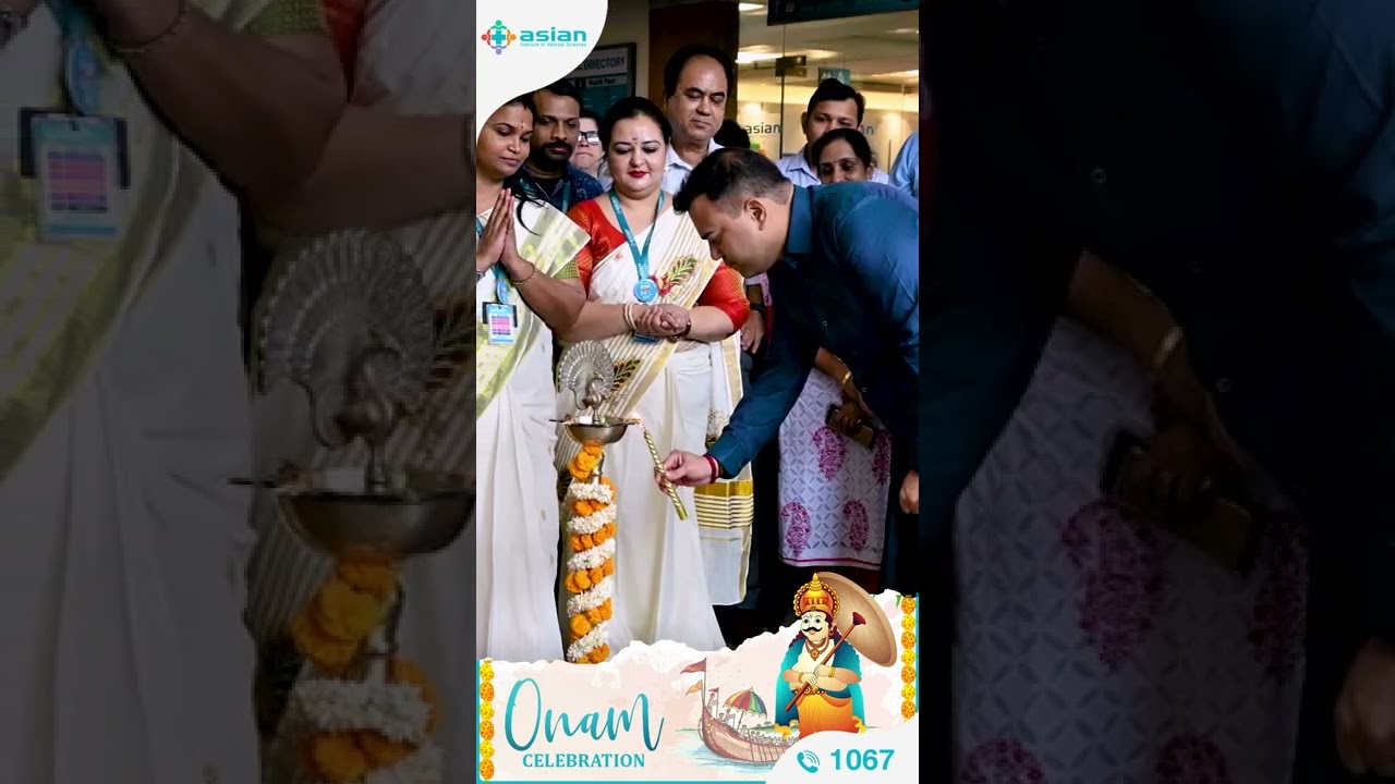 Onam celebration at Asian Hospital