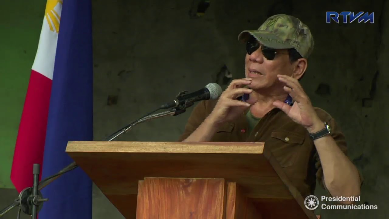 Visit to Marawi City (Speech) 10/17/2017