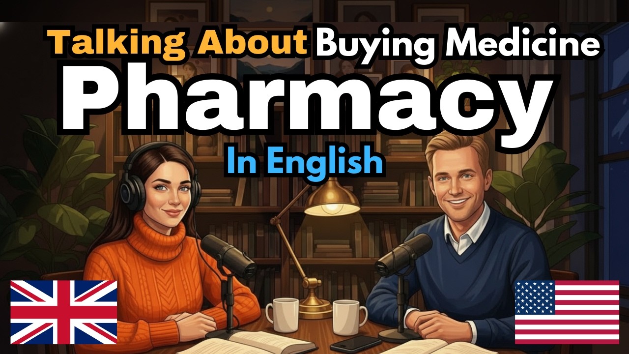 How to Talk English at the Pharmacy | Buying Medicine and Describing Pain Easily