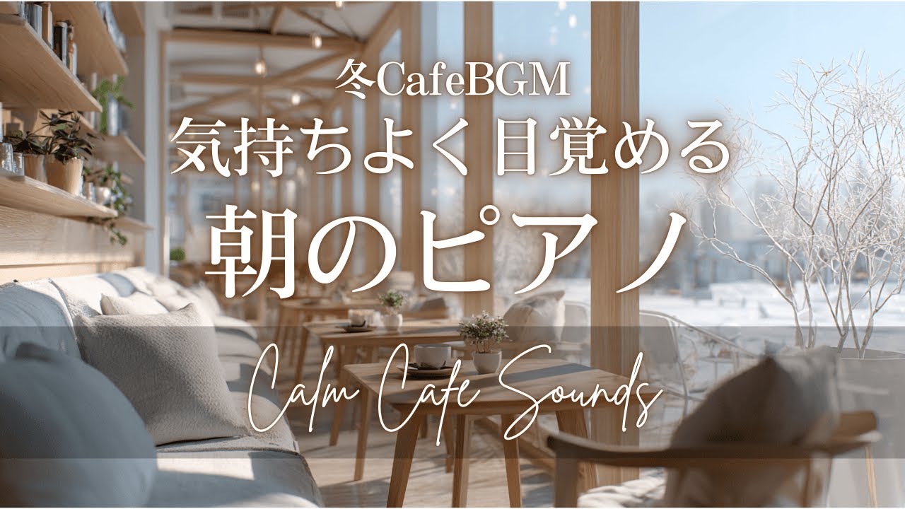 【朝カフェBGM】気持ちよく目覚める | 朝のピアノ | Wake-Up Morning Piano ☀️