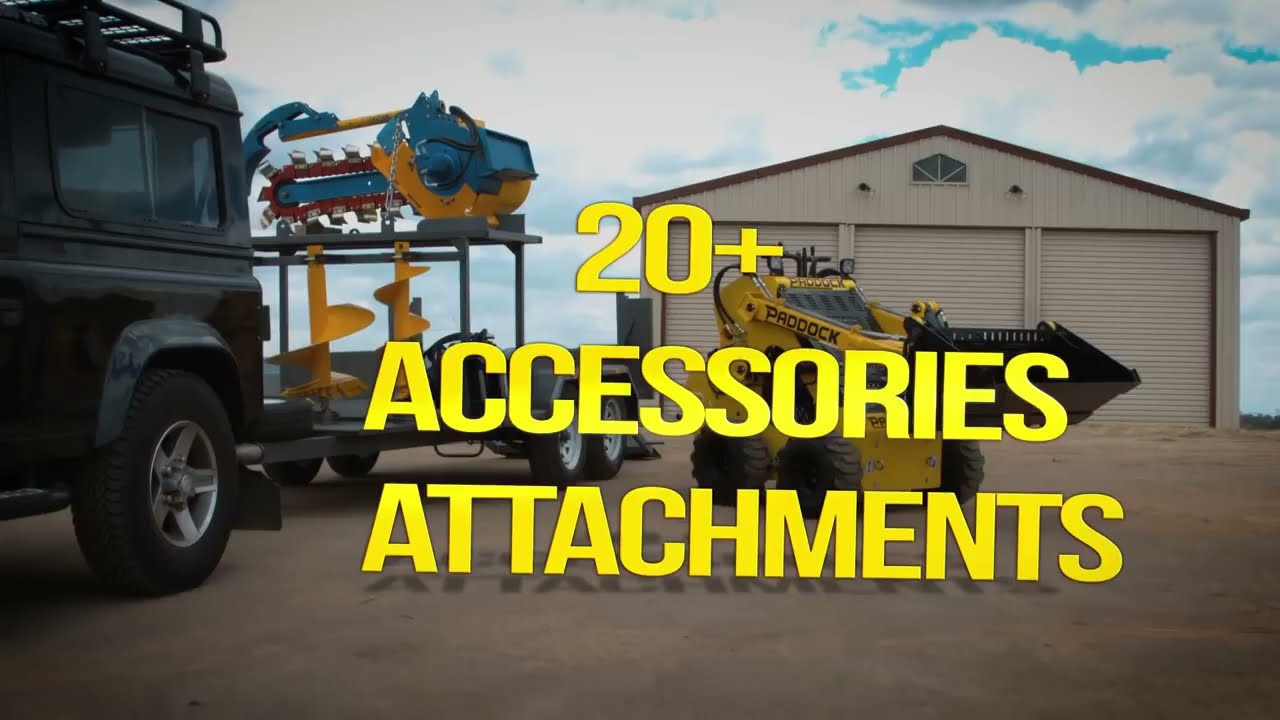 Paddock Mini Loader Skid Steer