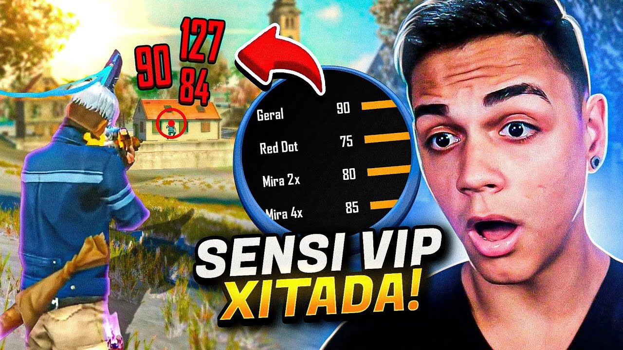 FREITAS REVELOU A MELHOR SENSI DA ATUALIZAÇÃO!!! - free fire
