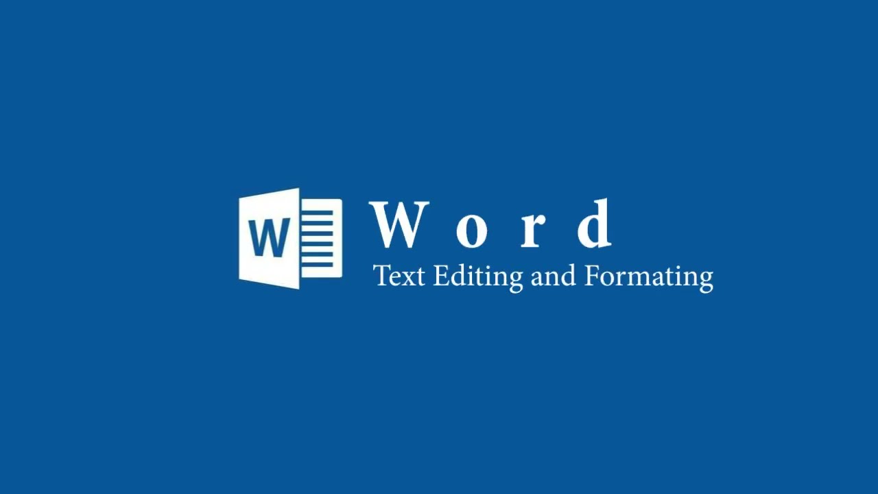 Text Editing and Formatting Part 2