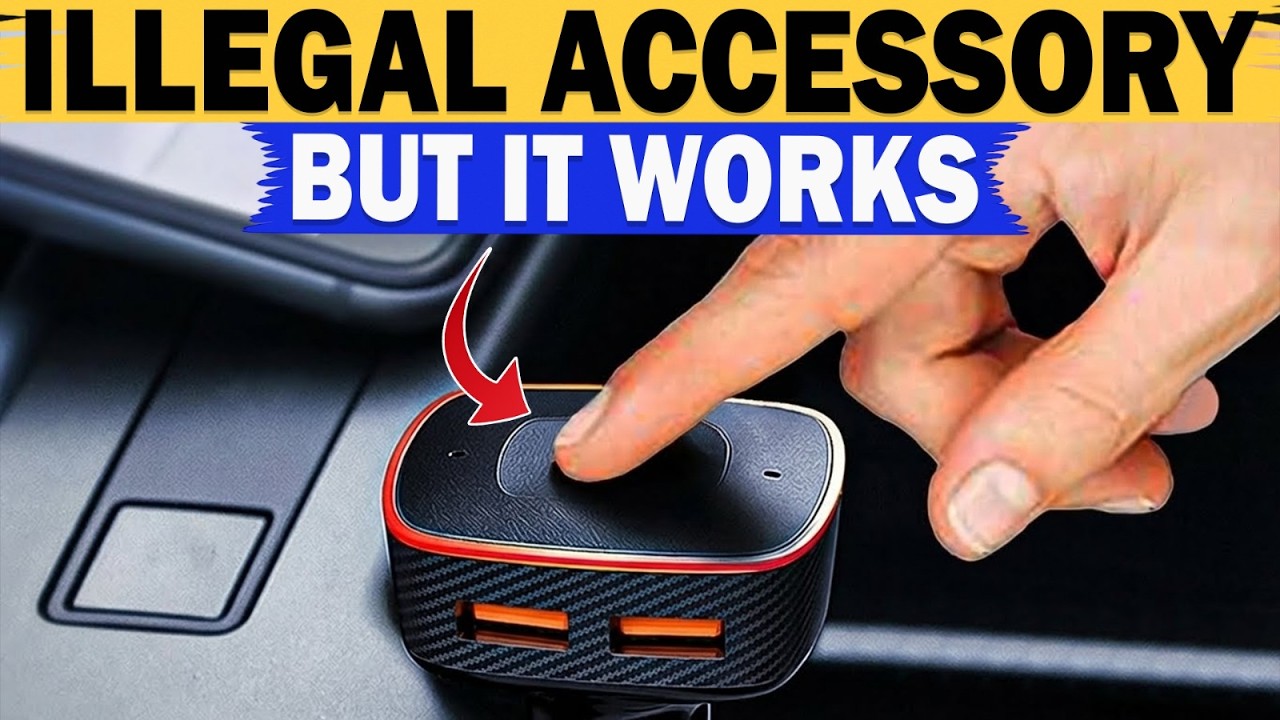 17 Car Accessories That Will Get You ARRESTED