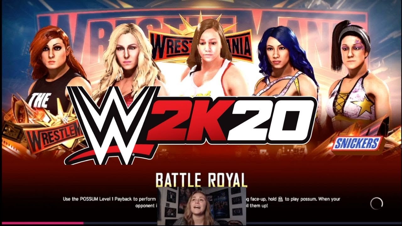 WWE 2K20 JESSONDRUMS VS 4HW @ WRESTLEMANIA
