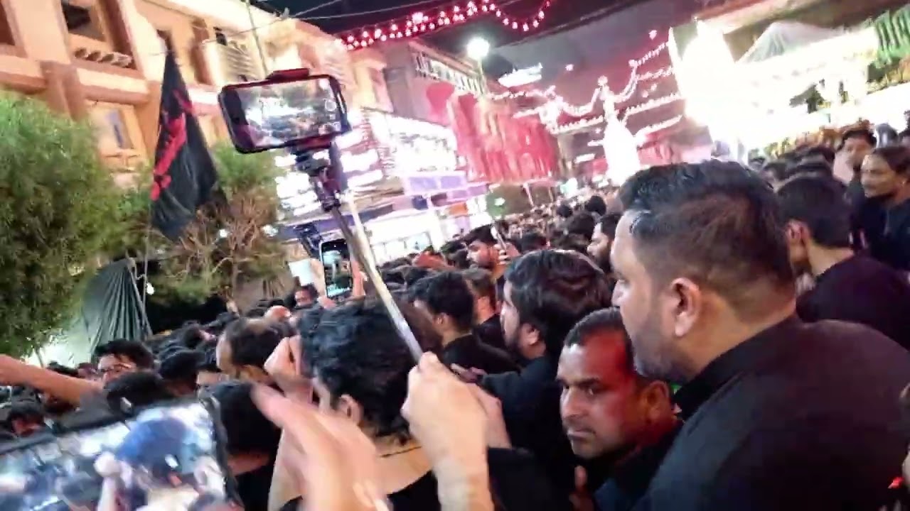  Chand qadmo se sakina ne ye manzar dekha noha karbala iraq 