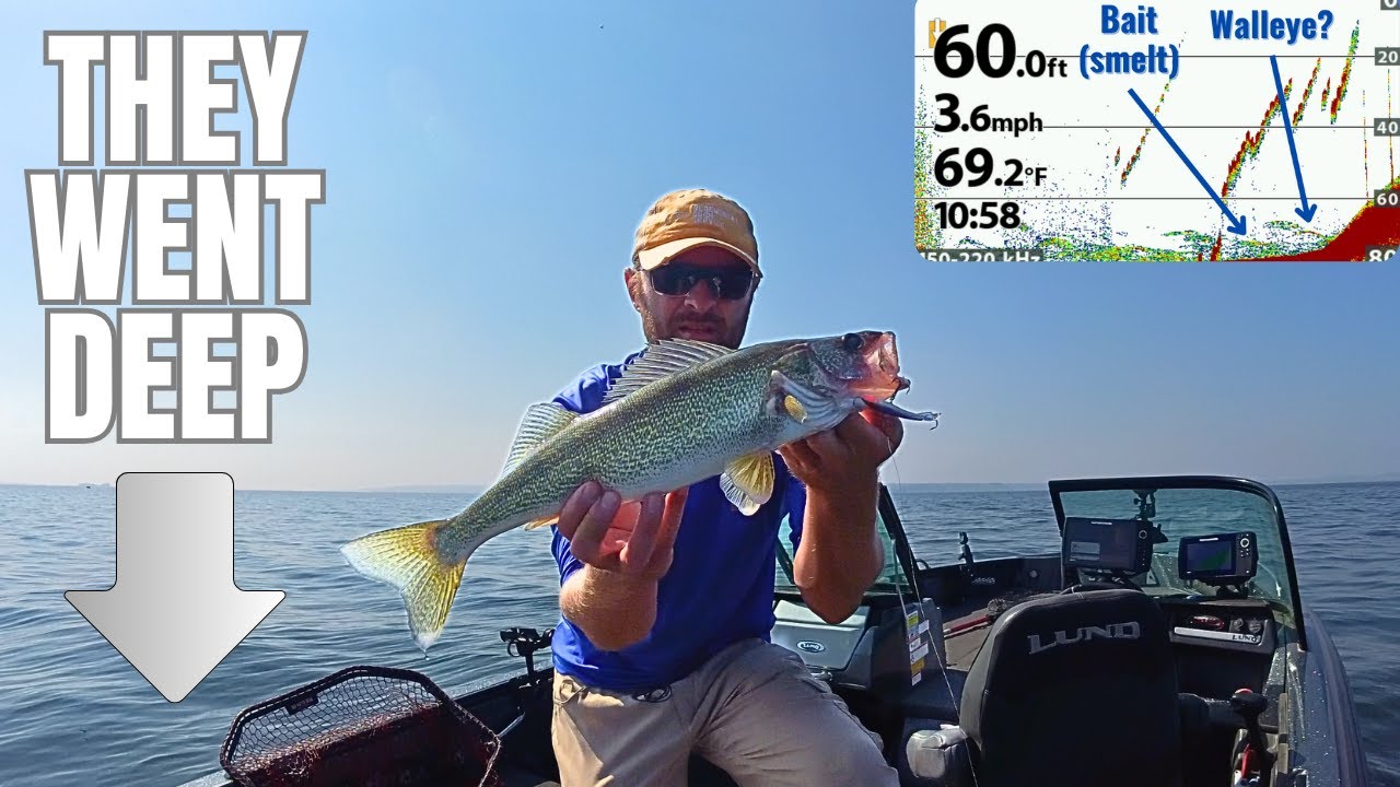When Walleyes Go WAY Deep