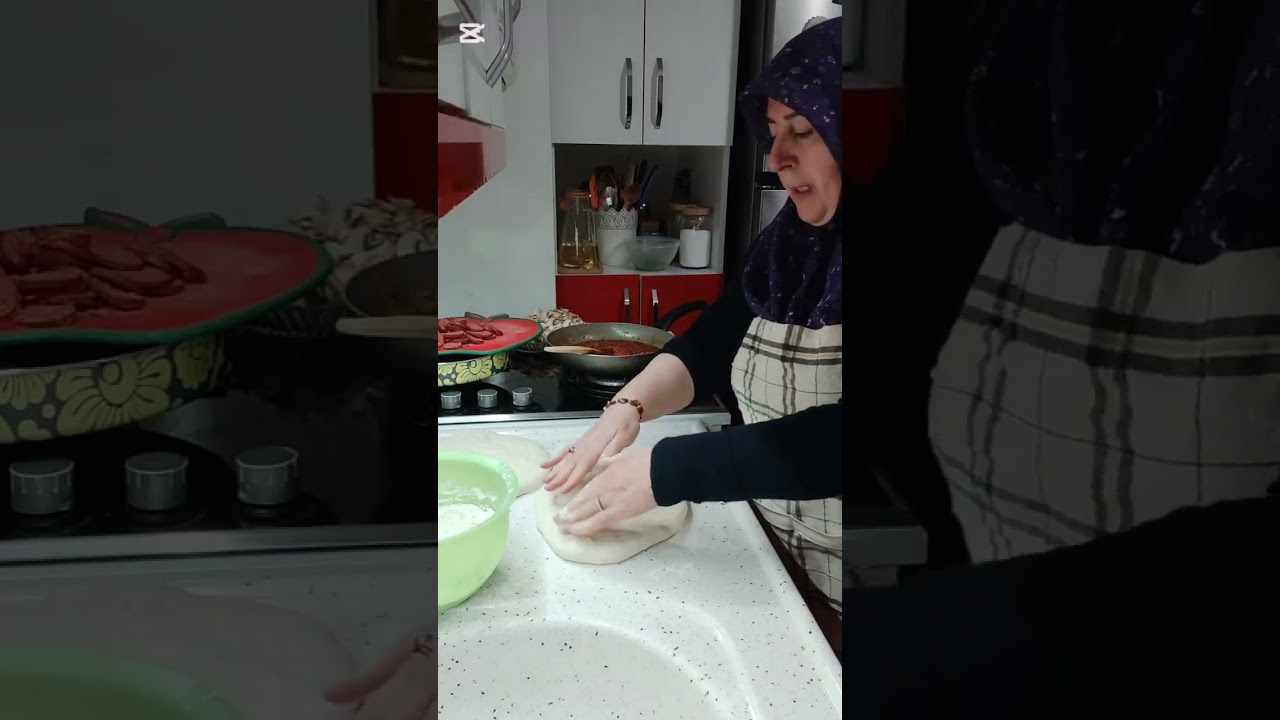 İTALYADAN OLMA EVDE ORGANİK NATURAL PİZZA USTALAR ELİME SU DÖKEMEZ MUHTEŞEM OLDU #keşfet #food  