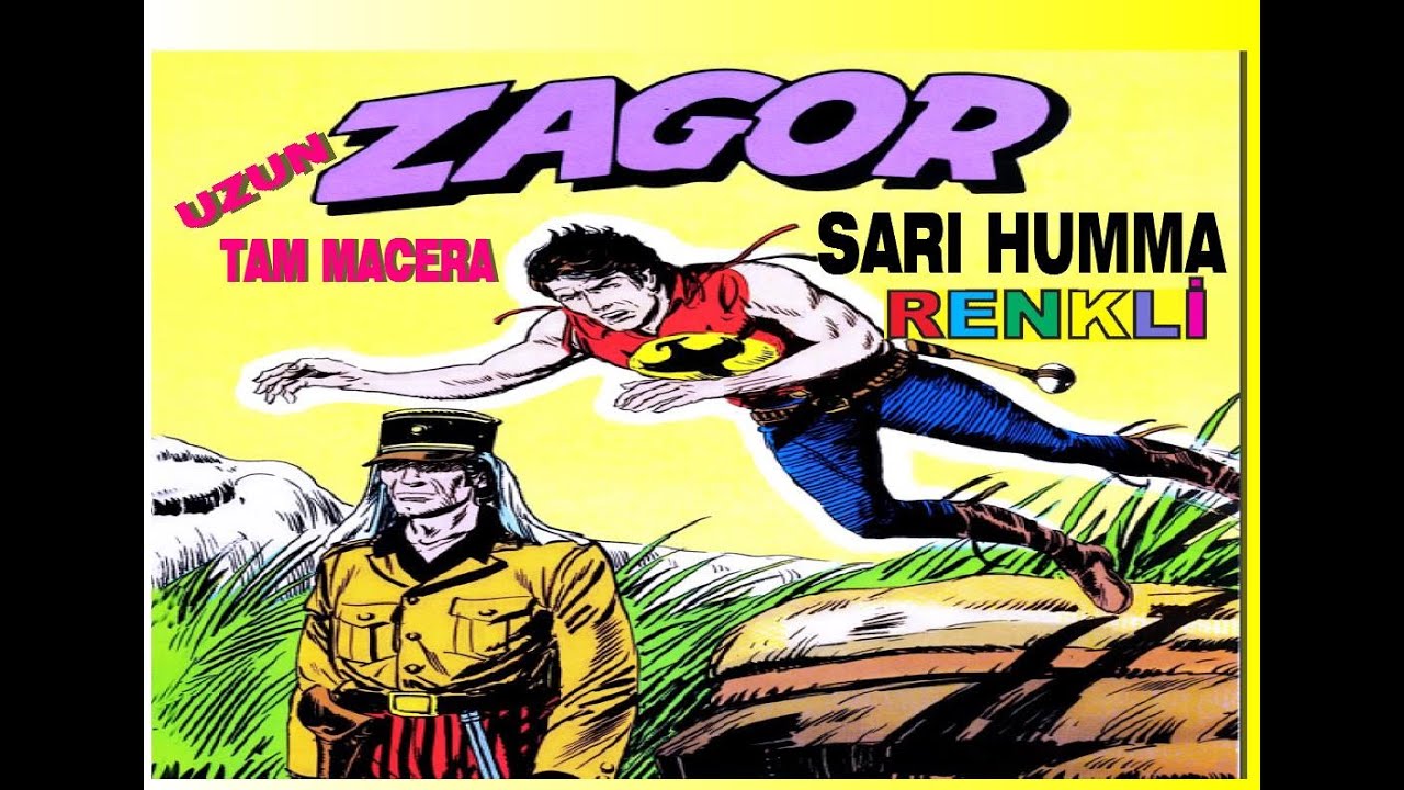 ZAGOR (SARI HUMMA ) UZUN RENKLİ TAM MACERA