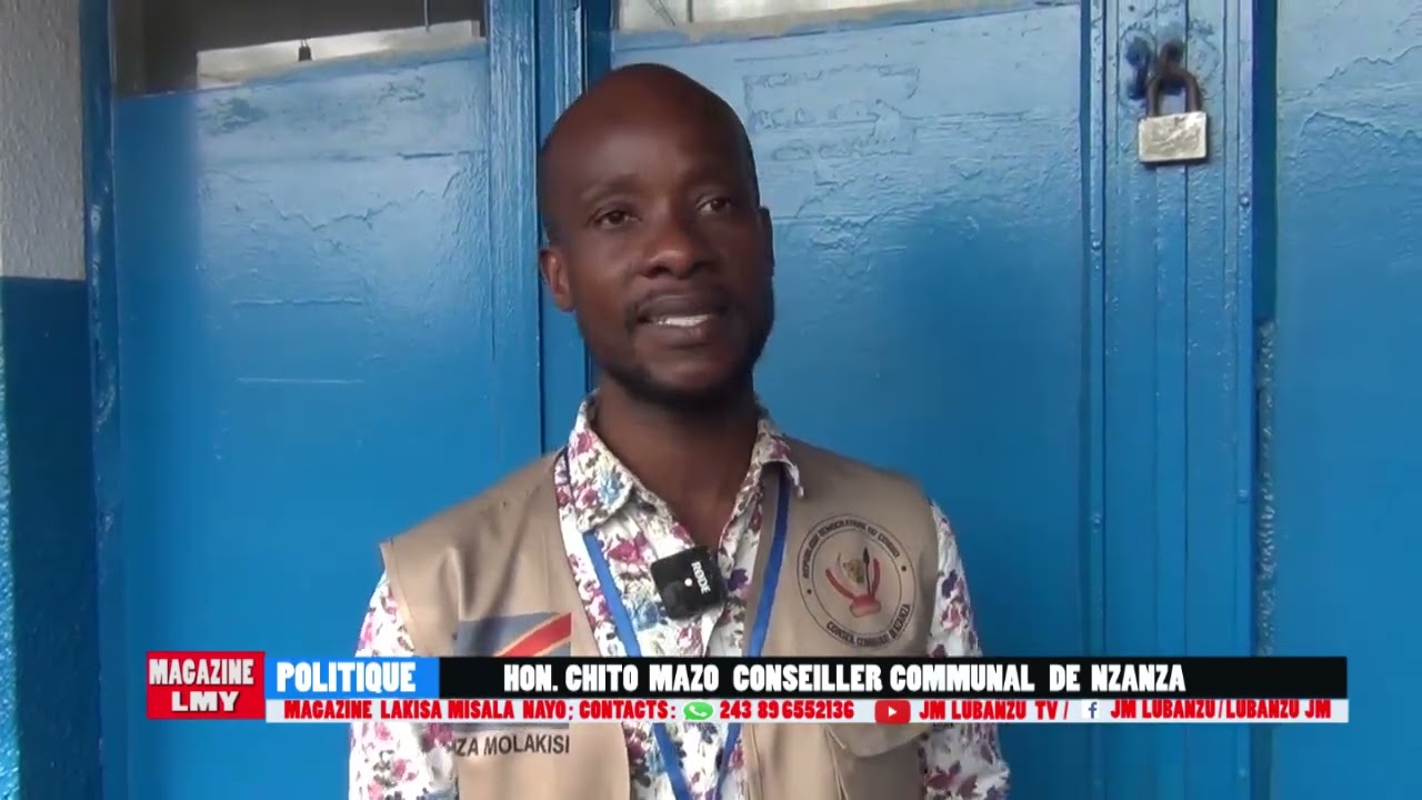 Magazine lakisa misala nayo : le 24 dec. 2025 hon.Chito Mazo conseiller communal de nzanza