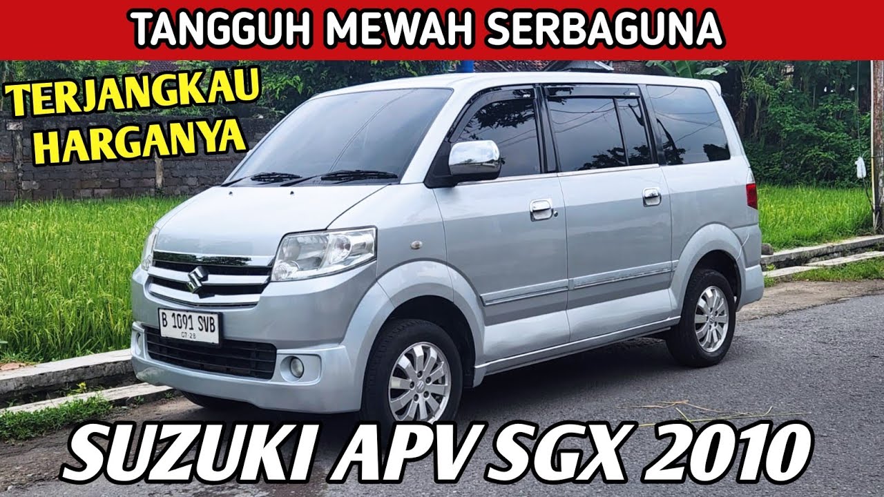 SUZUKI APV ARENA SGX 2010 MOBIL MEWAH SERBAGUNA COCOK BUAT MUDIK