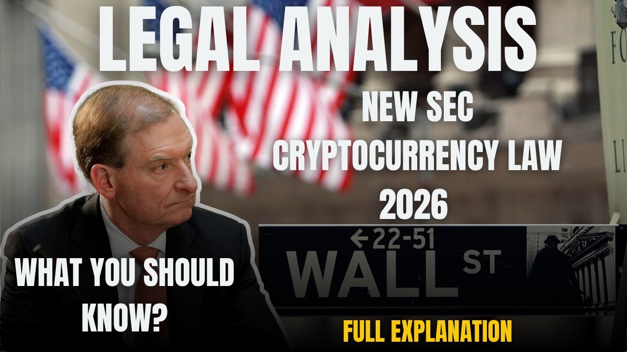 Full Explanation of the New SEC Cryptocurrency Law 2026