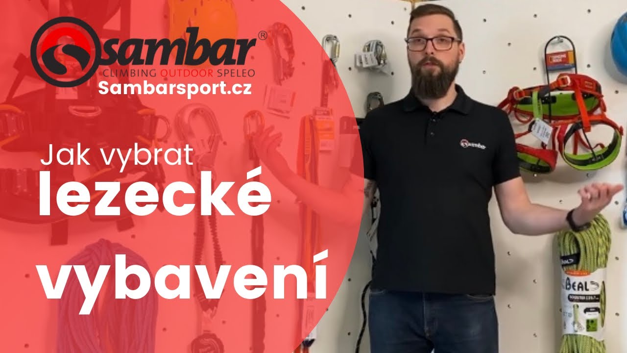 Jak správně vybrat lezecké vybavení / pro sport a práci ve výškách | Sambarsport.CZ