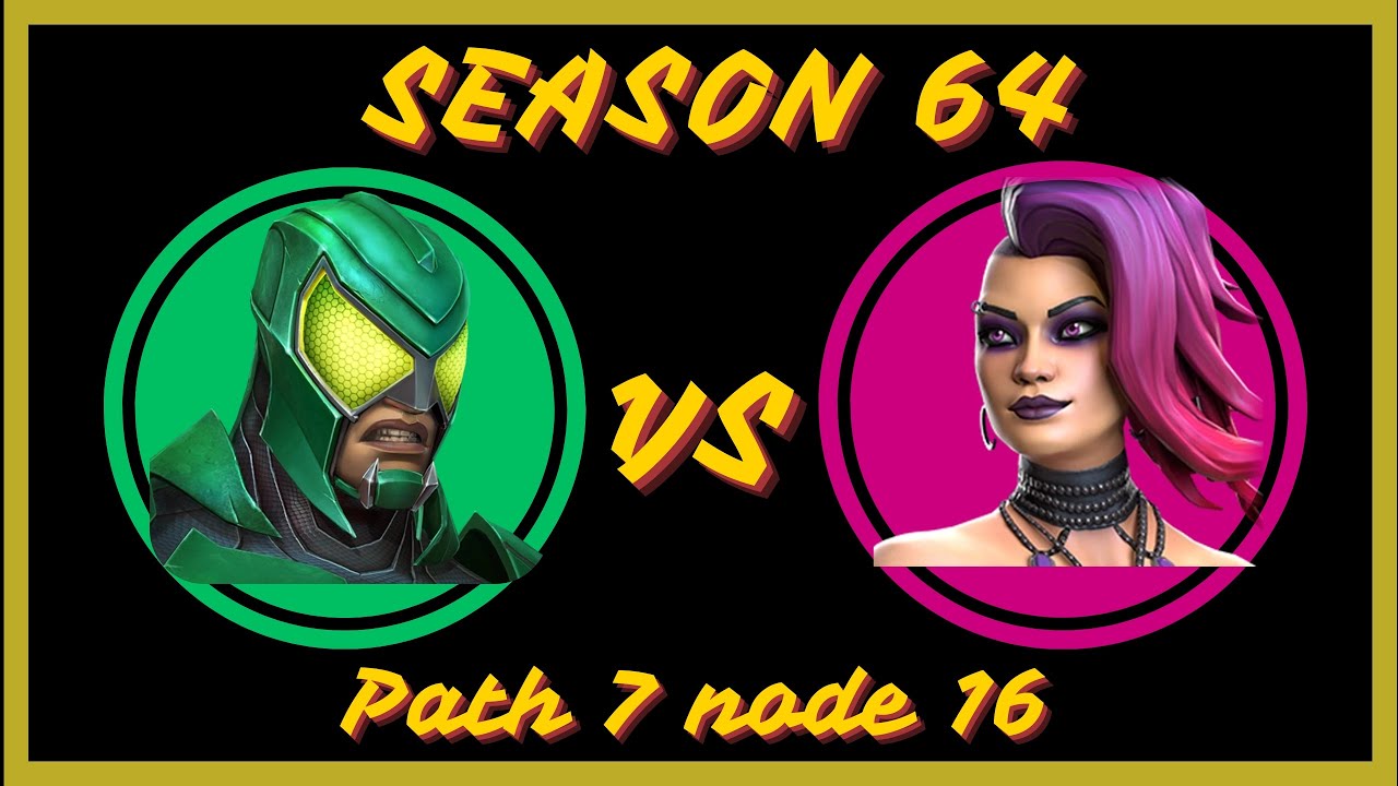 MCOC AW • Scorpion vs Nico Minoru • Path 7 node 16