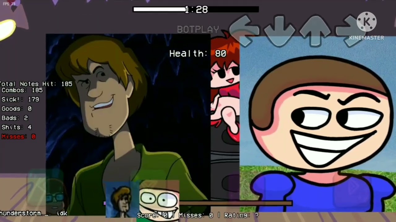 Png Shaggy and Png Dave sings thunderstorm