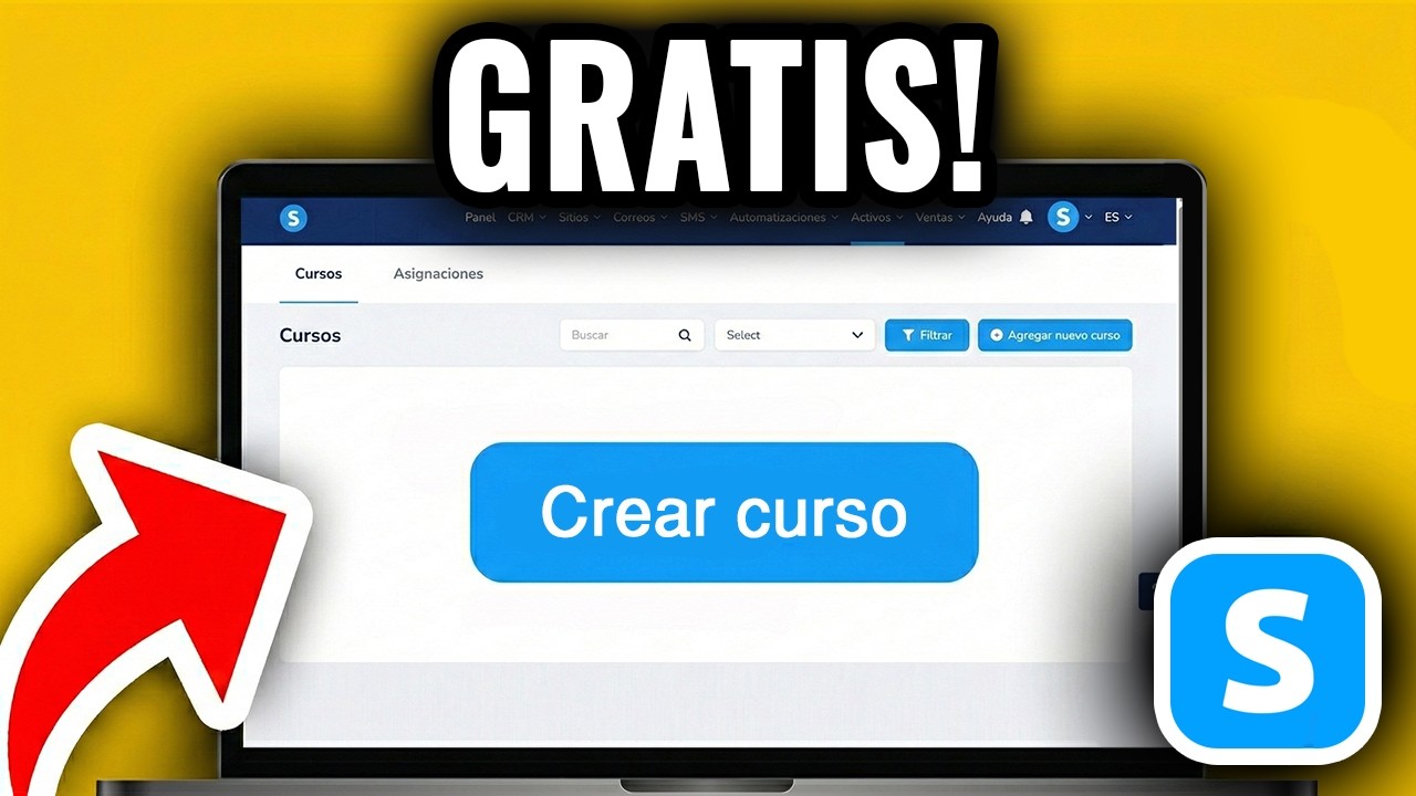 &iquest;Quieres Crear Un Curso Online Gratis? As&iacute; Se Hace Con Systeme.io! (2026)