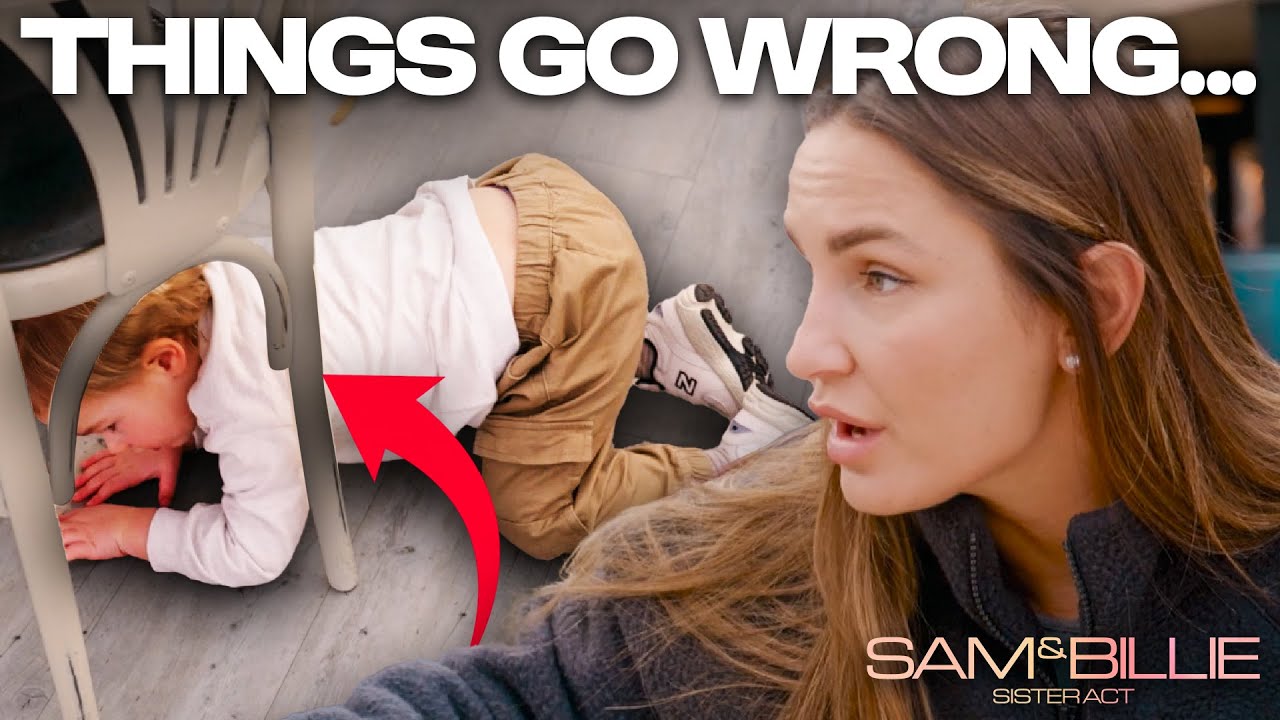 When Lunch Goes Wrong: Sam Faiers' Day Out with Kids 😱 | Sam & Billie: Sister Act