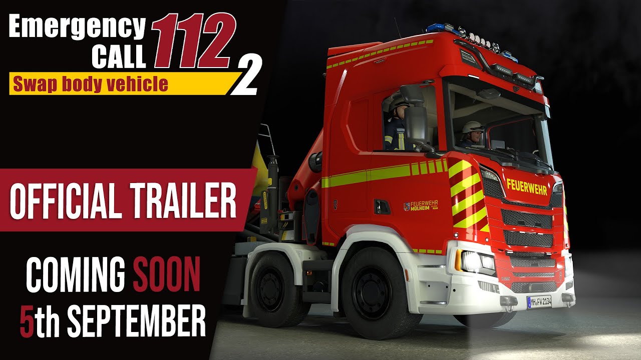 Emergency Call 112 - The Fire Fighting Simulation 2 | The Swap Body Vehicle | Official Trailer