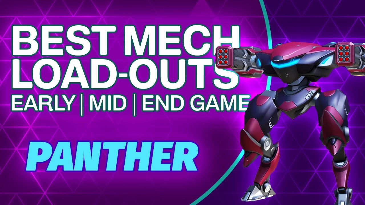 Лучшее снаряжение для меха — Panther | Руководство по лучшему оружию для Panther | Mech Arena