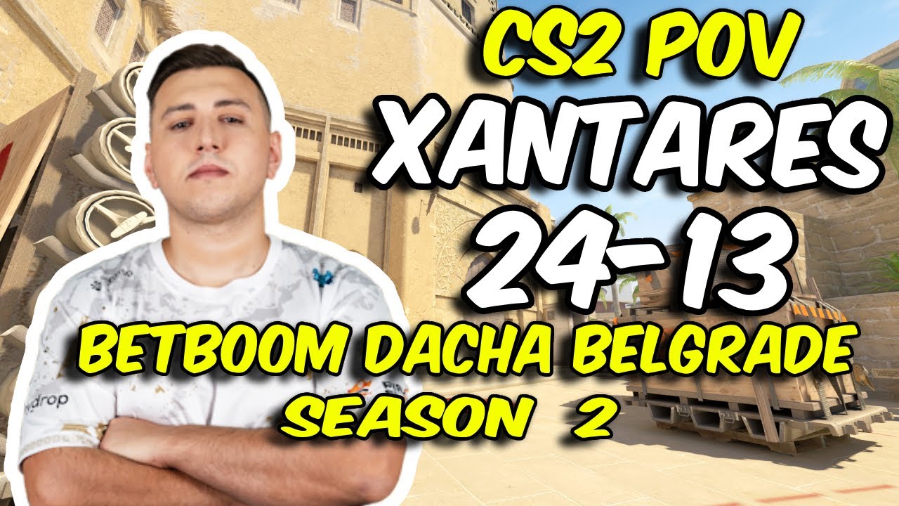 CS2 POV | Eternal Fire XANTARES (24/13) vs HEROIC (Anubis) BetBoom Dacha Belgrade Season 2