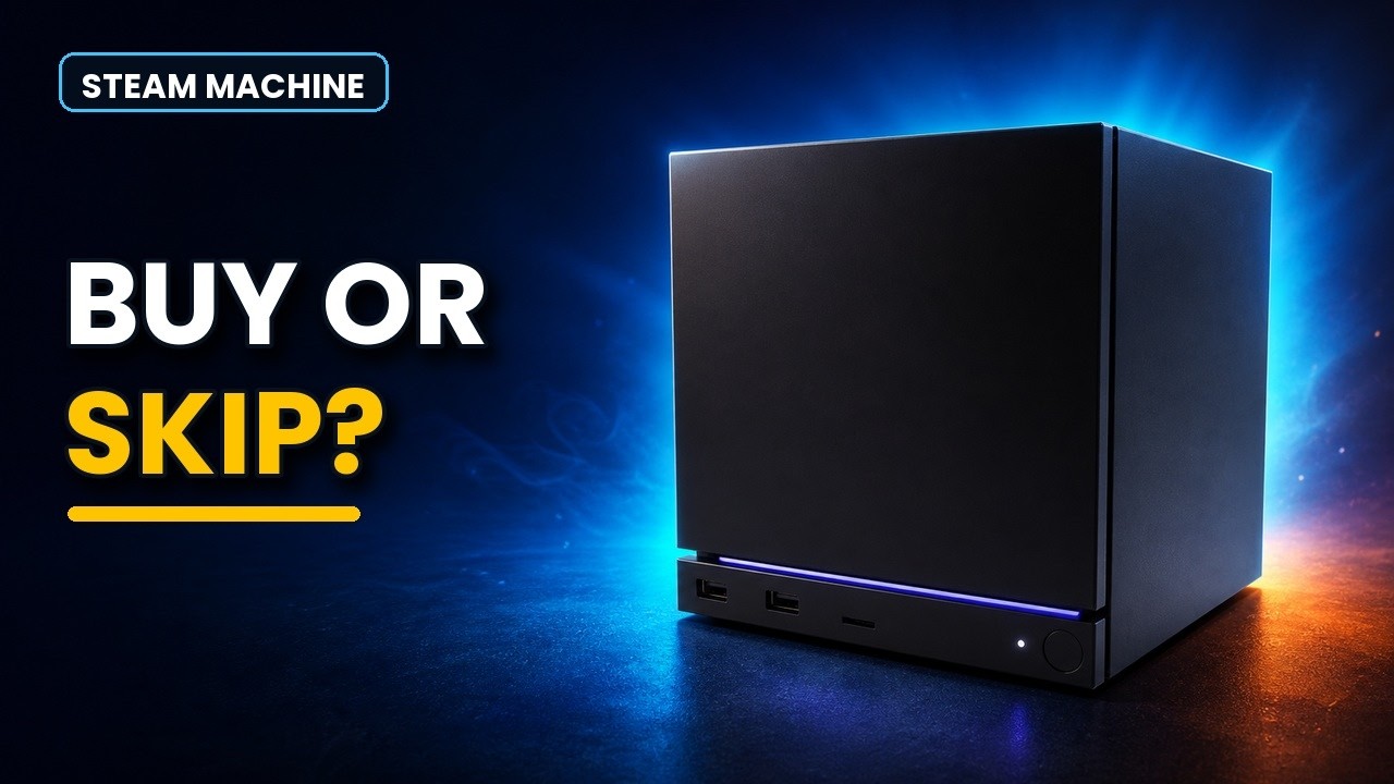 Only 5 Mins Needed To Decide If You Should Buy The Steam Machine!