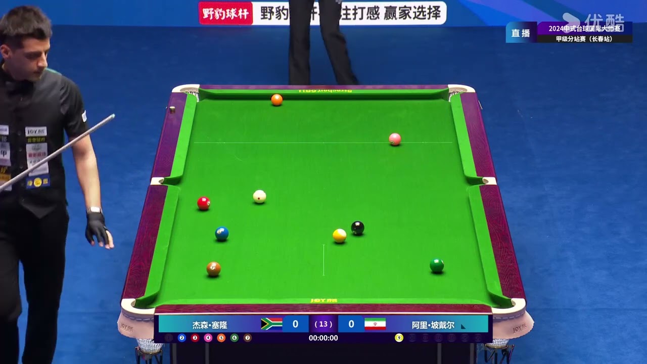 Jason Theron (SA( VS Ali Pordel (IRA) - S1 - 2024 World Heyball Masters Division 1 Tour Changchun