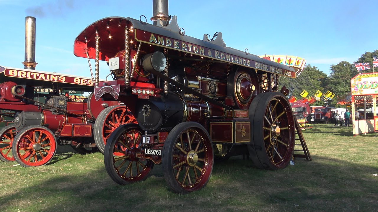 Engines Working at the Bedfordshire Steam & Country Fayre 2022