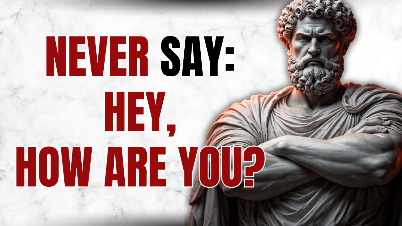 JUST SAY THESE 6 WORDS AND YOU’LL ATTRACT ANYONE Stoicism Stoic Wisdom