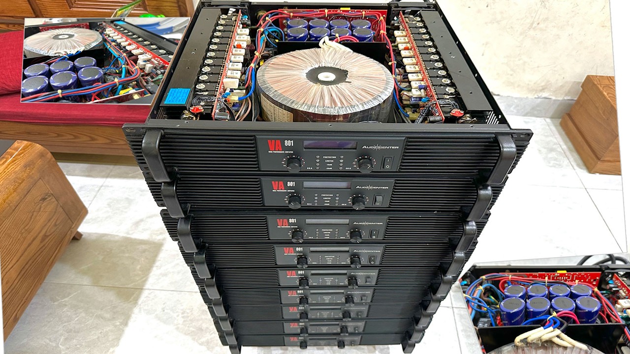 ĐẨY BÃI XỊN AUDIOCENTER VA801 - Dưới 8 Triệu K0 Đối Thủ ?