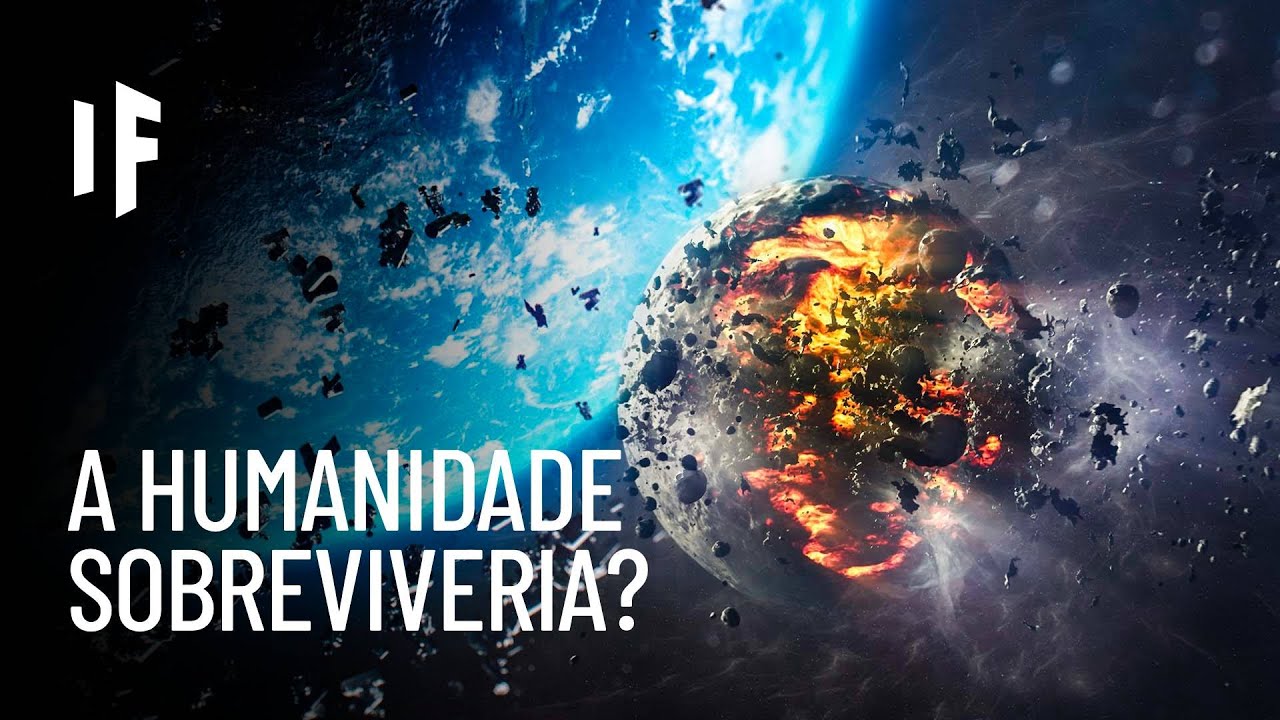 E se um asteroide partisse a Lua ao meio?