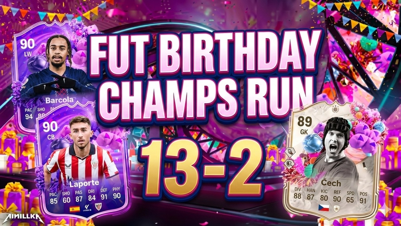 13-2 FUT BIRTHDAY CHAMPS GAMEPLAY !!! EA FC26 ULTIMATE TEAM RTG