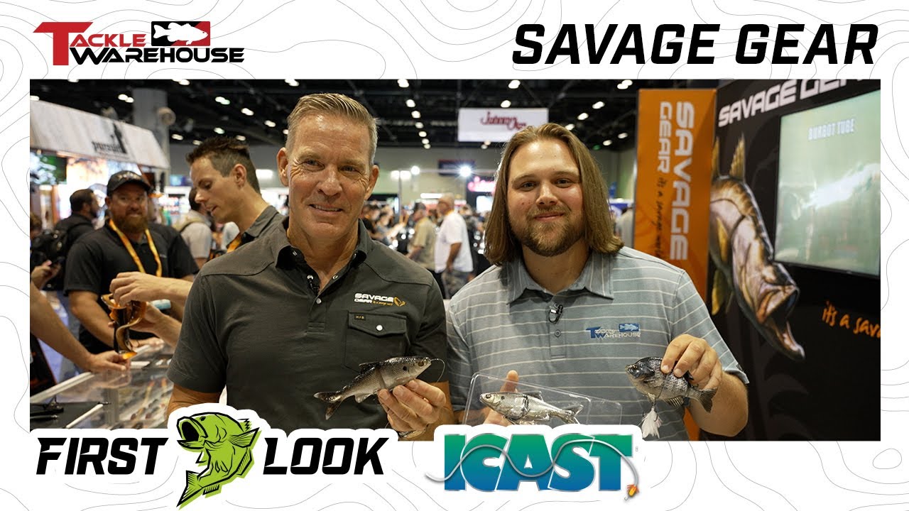 Savage Gear Soft Shine Glide & Live 3D Bluegill Line Thru Swimbait | ICAST 2024