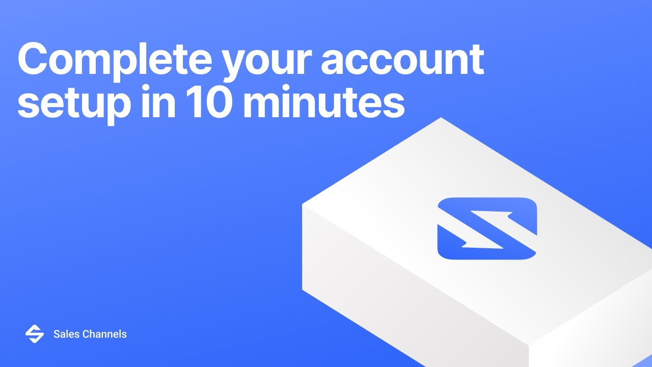 Complete your M2E Multichannel Connect account setup in 10 minutes